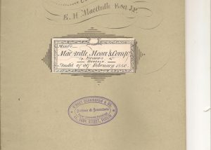 Macardle Moore - Accounts - Feb - 1880