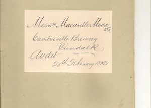 Macardle-Moore-Audit-29th-Feb-1885
